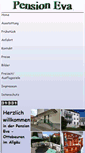 Mobile Screenshot of pension-eva-ottobeuren.de